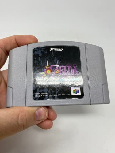 The Legend of Zelda Majora's Mask Nintendo 64 N64 Japan Import Cartridge Only — photo 3