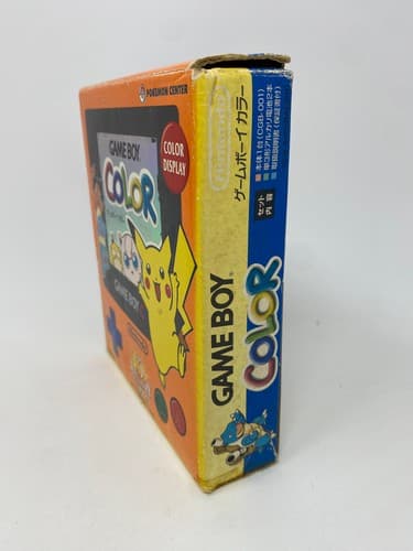 Nintendo Game Boy Color Pokemon Center 3rd Anniversary Orange Blue Console Japan — photo 2