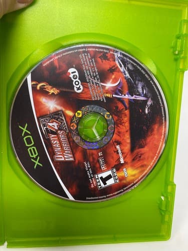 Dynasty Warriors 4 (Microsoft Xbox, 2003) CIB Complete w/ Manual Tested — photo 9