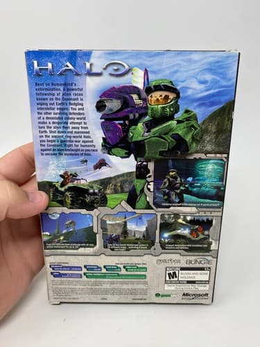 Halo Combat Evolved (2003) PC Game New Factory Sealed US Retail Small Box Rare! — photo 5