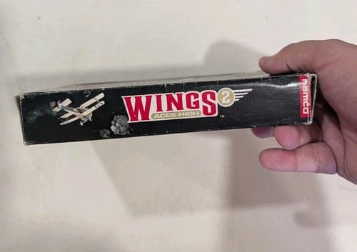 Wings 2: Aces High SNES Super Nintendo Complete CIB - Damaged Box, Tested — photo 4