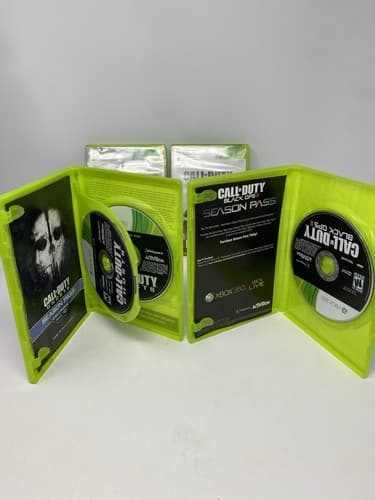 Lot of 4 Call of Duty Xbox 360 Black Ops II Modern Warfare Advanced Ghosts — photo 2