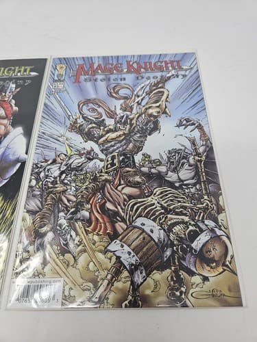 MAGE KNIGHT: STOLEN DESTINY #2 & 3 IDW 2002 JS CAMPBELL - Lot Of 2 Comics — photo 3