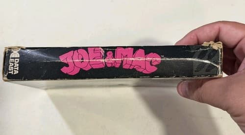 Joe & Mac Super Nintendo SNES Game With Rough Box, Tested — photo 9