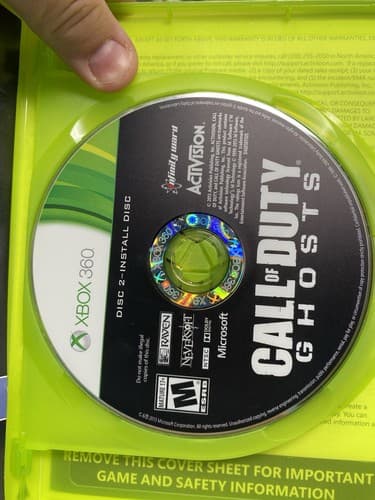 Lot of 4 Call of Duty Xbox 360 Black Ops II Modern Warfare Advanced Ghosts — photo 4
