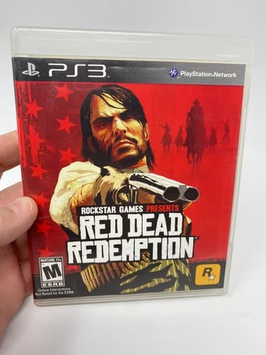 Red Dead Redemption PS3 Video Game Multiplayer Western Open World CIB
