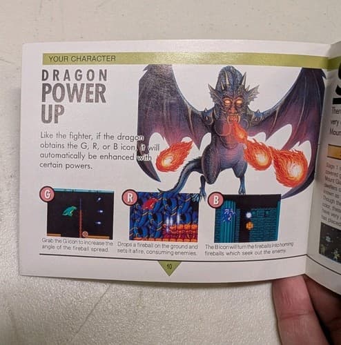 Dragon Fighter NES Manual Only Authentic Rare Very Good — photo 5