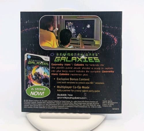 Nintendo DS Geometry Wars Galaxies CIB Complete - Free Shipping — photo 5