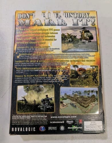 Joint Operations: Typhoon Rising (PC, 2004) Box Complete — photo 3