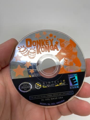 Donkey Konga Nintendo GameCube Disc Only Authentic Tested Working — photo 2