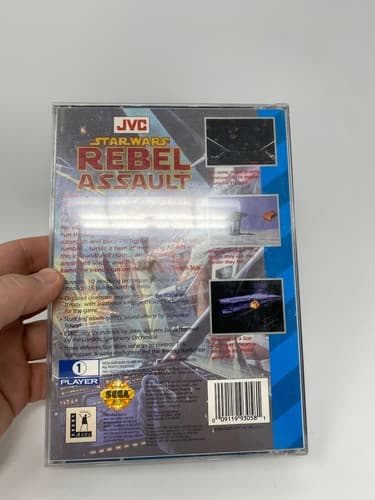 Star Wars: Rebel Assault (Sega CD, 1993) CIB Complete W Reg Card — photo 8