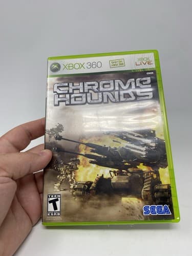 Chrome Hounds Microsoft Xbox 360 Video Game Sega - Complete w/ Manual CIB — photo 2