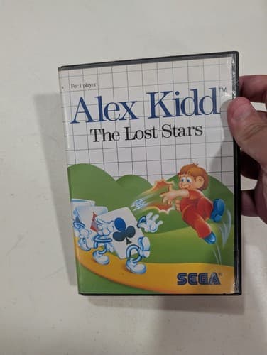 Alex Kidd Lost Stars Super Master System SMS Box Only — photo 3
