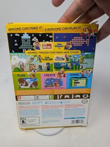 Super Mario Maker Bundle (Wii U, 2015) Compete used tested — photo 2