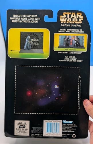 1997 Kenner Star Wars Power Of The Force Emperor Palpatine Electronic POTF — photo 8