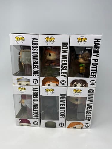 Funko Pop! Harry Potter Vinyl Figures Lot of 6 - Harry Potter Albus Dumbledore — photo 3