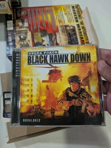 Delta Force Black Hawk Down PC Games, 2003 With Box — photo 6