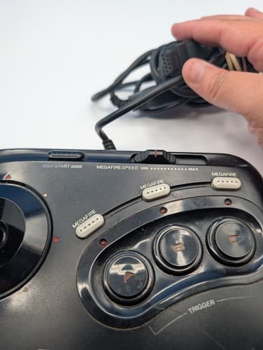 SEGA GENESIS 3-BUTTON ARCADE POWER STICK CONTROLLER Model #1655 TESTED WORKS — photo 9