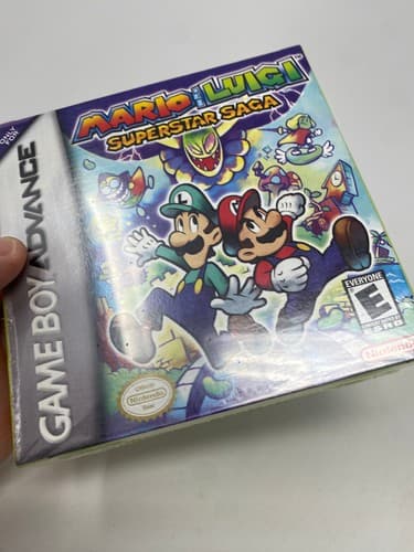 Mario & Luigi Superstar Saga Nintendo Game Boy Advance GBA New Factory Sealed — photo 7