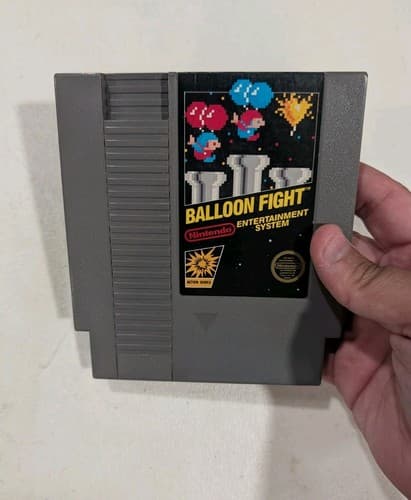 Balloon Fight NES Nintendo 5 Screw Tested/Working Authentic — photo 4