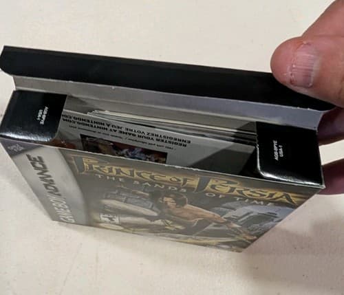 Prince Of Persia Sands Of Time Nintendo GameBoy Advance CIB No Box Tray — photo 7