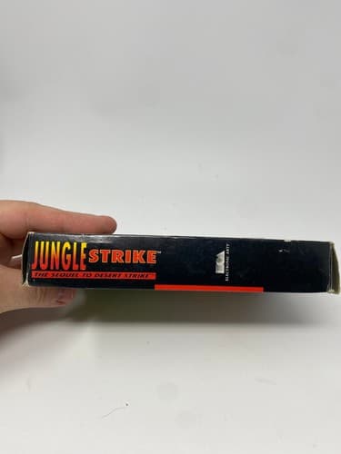 Jungle Strike Super Nintendo (SNES) CIB Complete Game, Box, Manual — photo 4