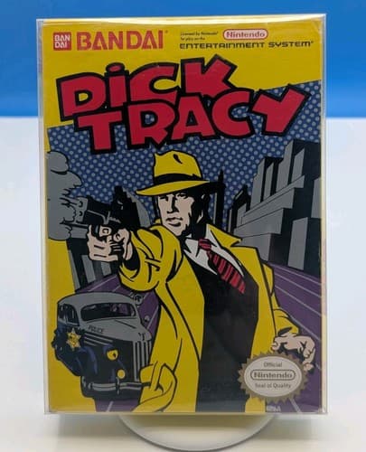 Dick Tracy NES (Nintendo Entertainment System, 1990) Complete CIB, Tested