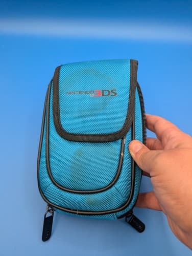 Nintendo 3DS/DSi/DS Lite Travel Case Game Holder Aqua Storage — photo 2