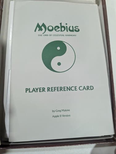 Moebius - Origin Systems (1985) - Apple II - Mostly Complete — photo 8