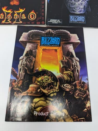 Blizzard Manual / Promo Material Lot - StarCraft & Diablo II — photo 3