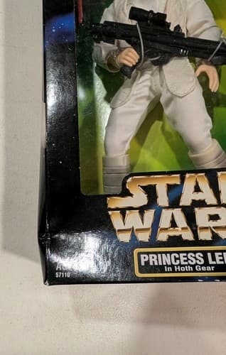 Star Wars Action Collection Princess Leia Hoth Gear 12" Action Figure 1998 New — photo 4