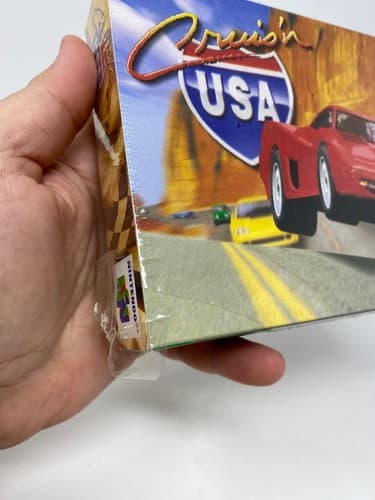 Cruis'n USA Nintendo 64 N64 1996 Factory Sealed Brand New Black Label — photo 9