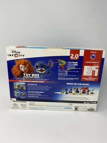 Disney Infinity 2.0 Toy Box Starter Pack (Nintendo Wii U) Merida Stitch Figures — photo 4