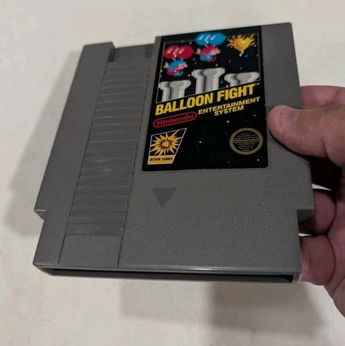 Balloon Fight NES Nintendo 5 Screw Tested/Working Authentic — photo 5