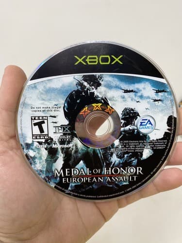 Xbox Lot Of 4 Rainbow Six Shadow Ops Medal Of Honor European Assault Ghost Recon — photo 8
