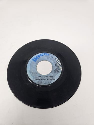 CHAIRMAN OF THE BOARD PAY TO THE PIPER/BLESS YOU 45 vinyl — photo 4