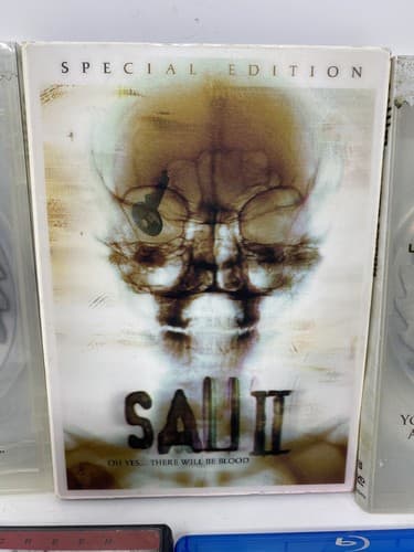 Saw Dvd/blu Ray Lot 1-4 & Jigsaw Some With Slipcoves . Very Good! Ships Fast — photo 3