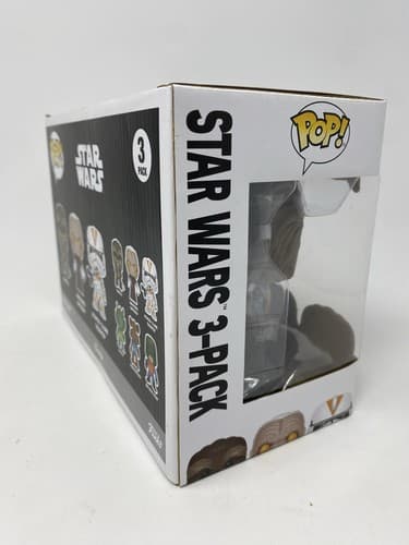 FUNKO POP STAR WARS TARFFUL EMPEROR UTAPAU CLONE TROOPER 3 PACK WALMART — photo 6