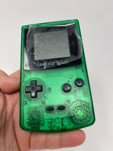 Nintendo Gameboy Color Console Toys R Us Limited Clear Green GBC Japan Tested — photo 3
