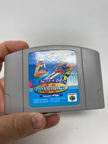 Wave Race 64 Nintendo N64 Japanese Import Cartridge Only NTSC-J NUS-NWRJ-JPN — photo 2