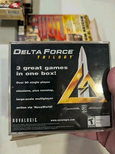 Delta Force Black Hawk Down PC Games, 2003 With Box — photo 7