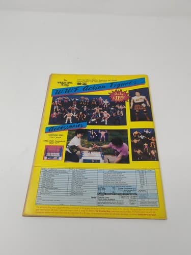 The Wrestler April 1989 Magazine Hulk Hogan Kerry Von Erich WWF PWI — photo 2