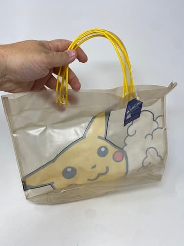 Pokemon Pocket Monsters Cream White Pool Beach Bag Nintendo Creatures Game Freak — photo 7