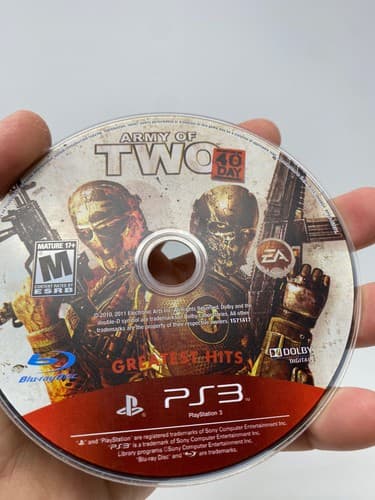 Army of Two: The 40th Day (DISC ONLY Sony PlayStation 3, 2010) — photo 2