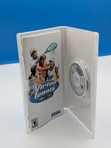 Virtua Tennis: World Tour (UMD) Sony PSP Video Game SEGA Federer with Manual — photo 3