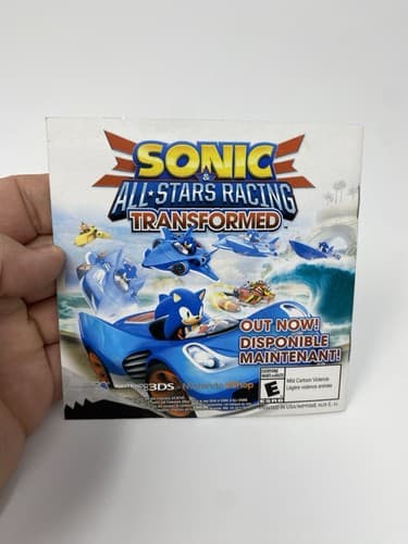 (Manual Only) Sonic Lost World Nintendo 3DS Pristine Authentic — photo 2