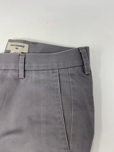 Dockers Men's Slim Fit 34x32 Grey Khaki Performance Stretch Tech Chino Pants — photo 6