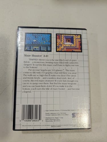 Lot Of 5 Sega Master System Original Boxes With Artwork & Some Manuals — photo 7