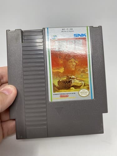 'IRON TANK' Nintendo NES Video Game Cartridge ONLY - Authentic, Tested — photo 2