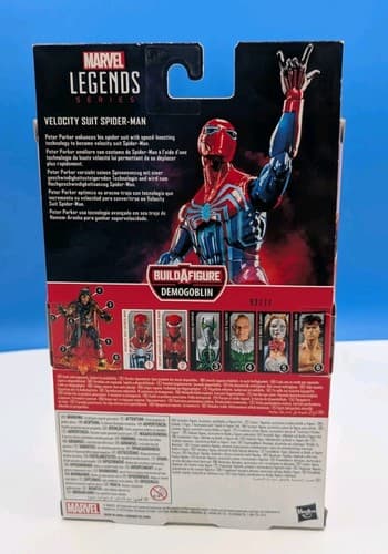 VELOCITY SUIT SPIDER-MAN Gamer Verse Marvel Legends Demogoblin BAF 2020 — photo 2